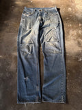 Vintage Distressed Carhartt Relaxed Jeans W 34 L 34