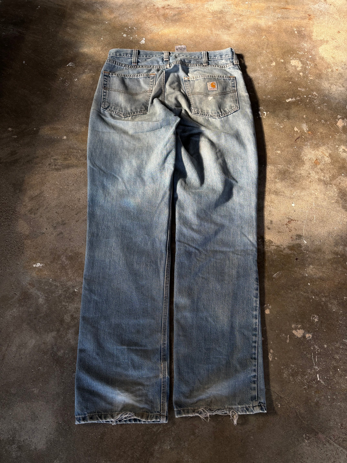 Vintage Distressed Carhartt Relaxed Jeans W 34 L 34