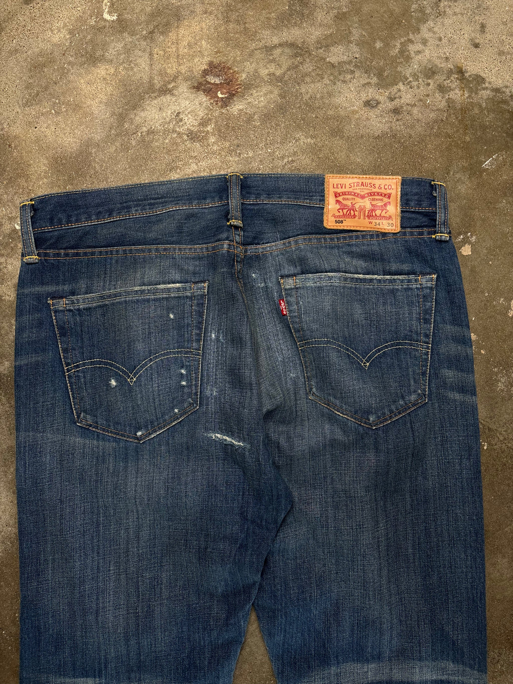 Vintage Levis 508 W 34 L 30