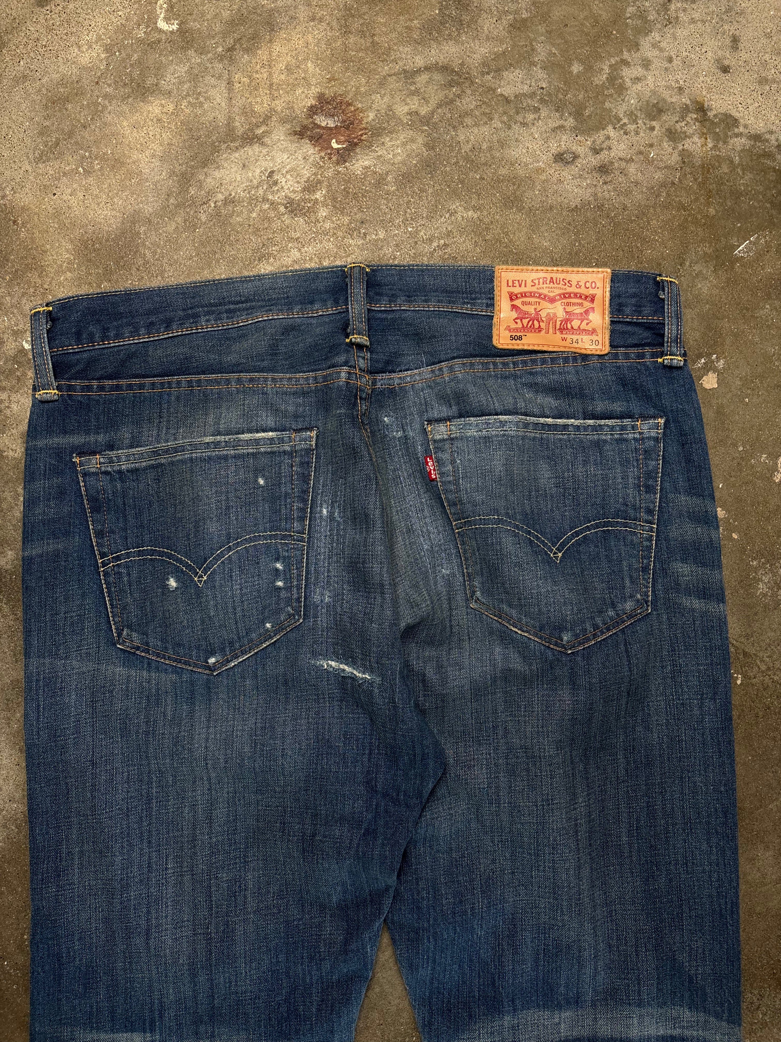 Vintage Levis 508 W 34 L 30