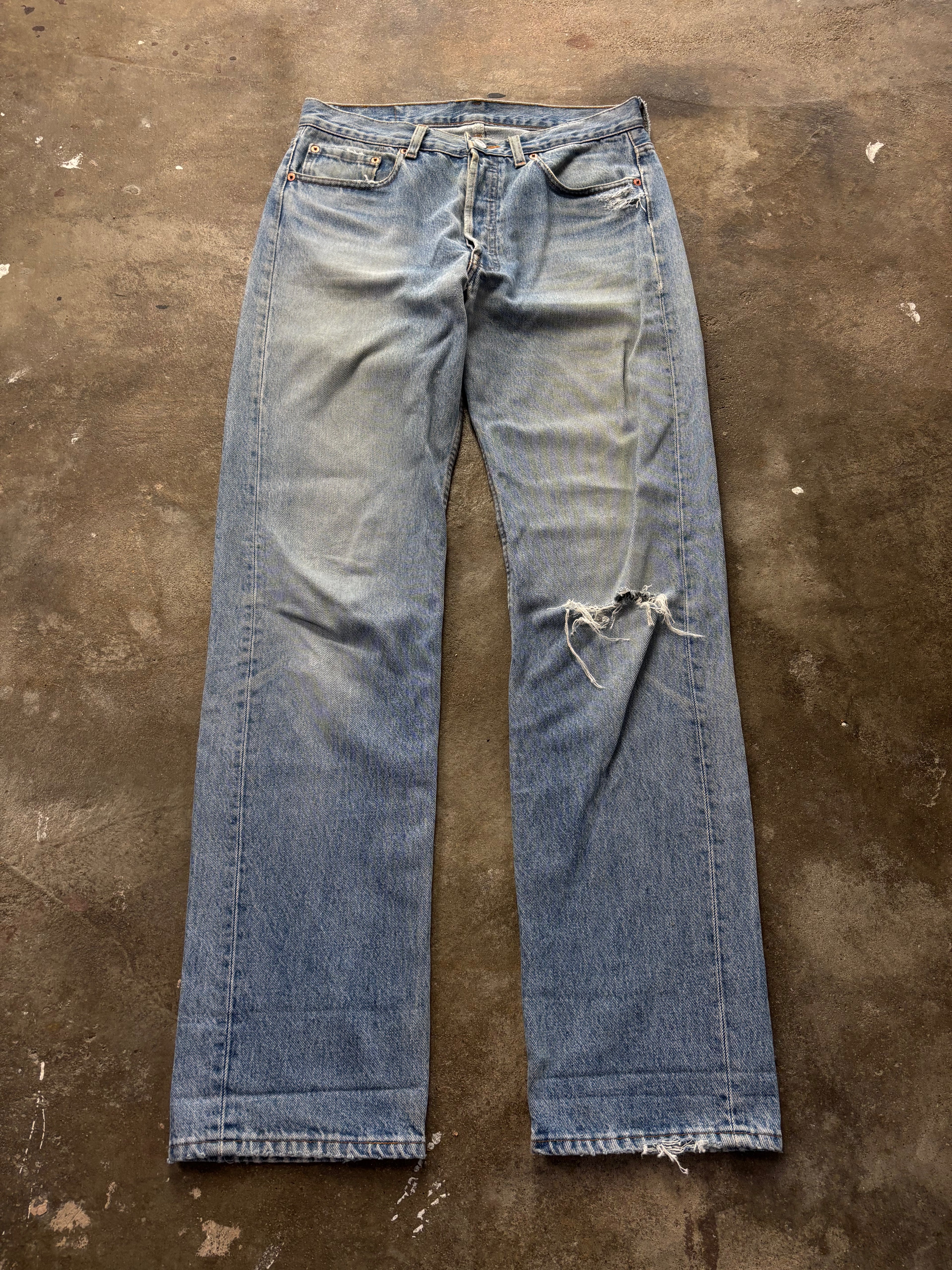 Vintage Levis 501 W 32 L 34
