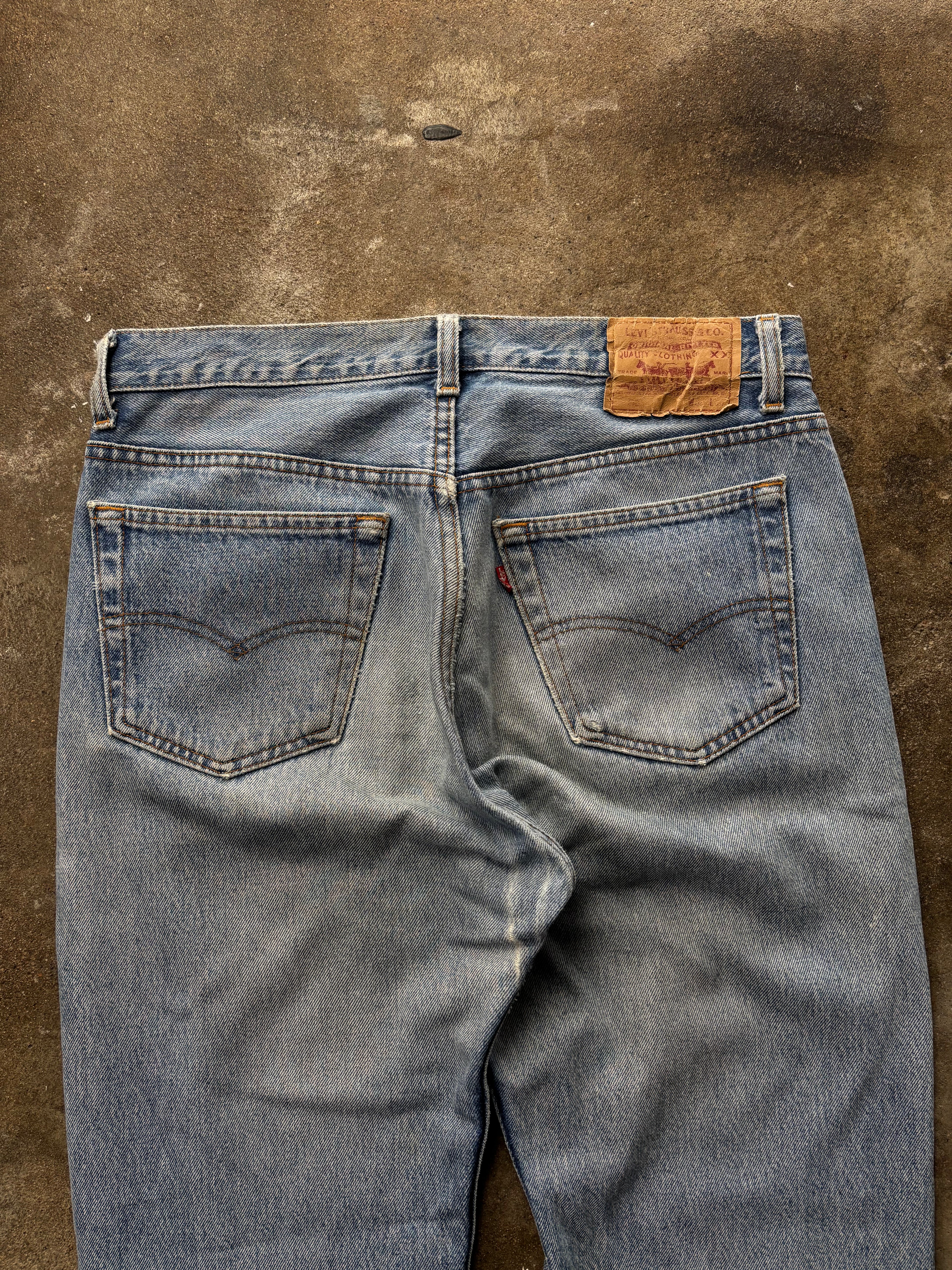 Vintage Levis 501 W 32 L 34