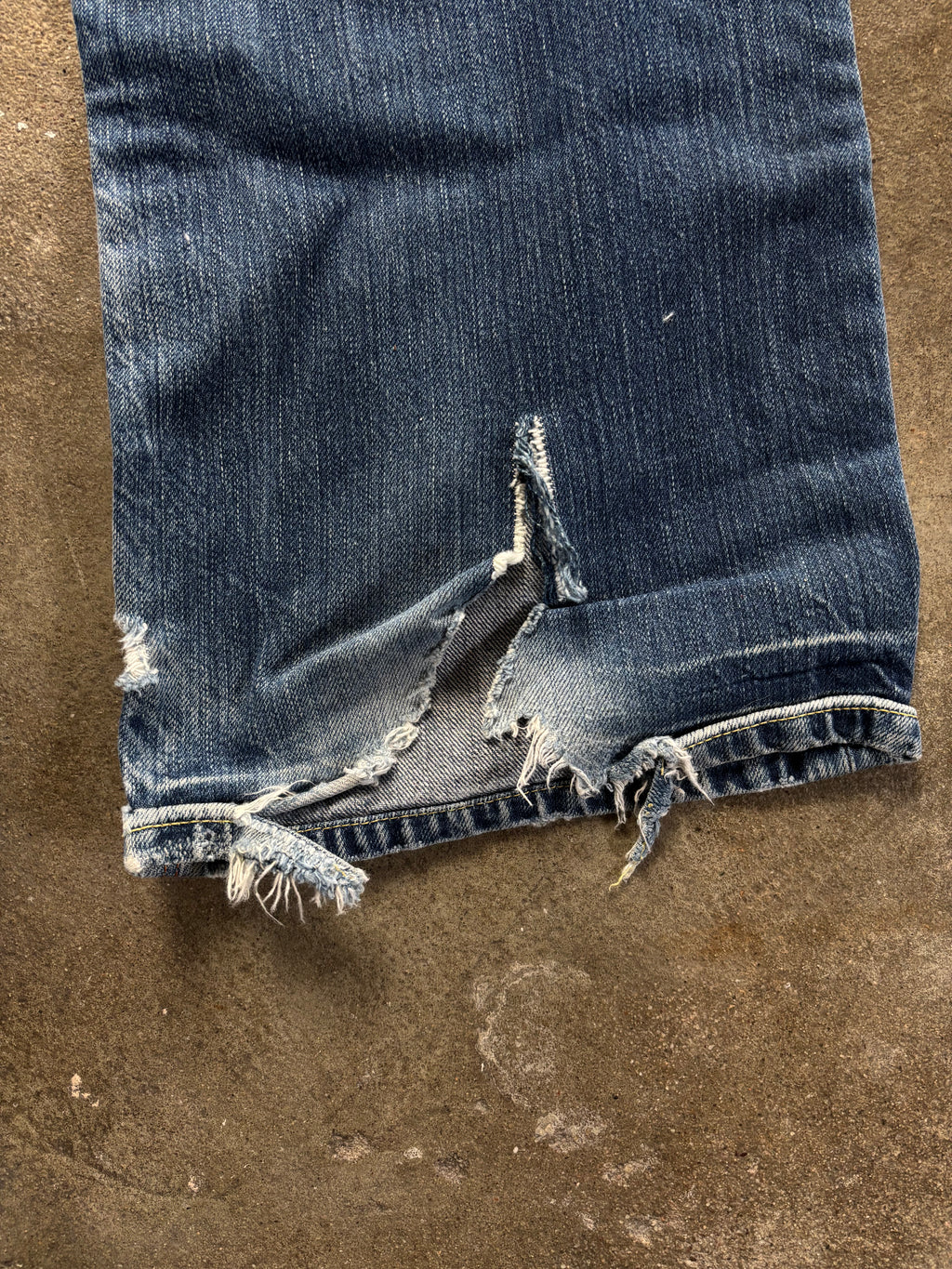 Vintage Distressed Pepe Jeans Back Pocket Stich W 30 L32