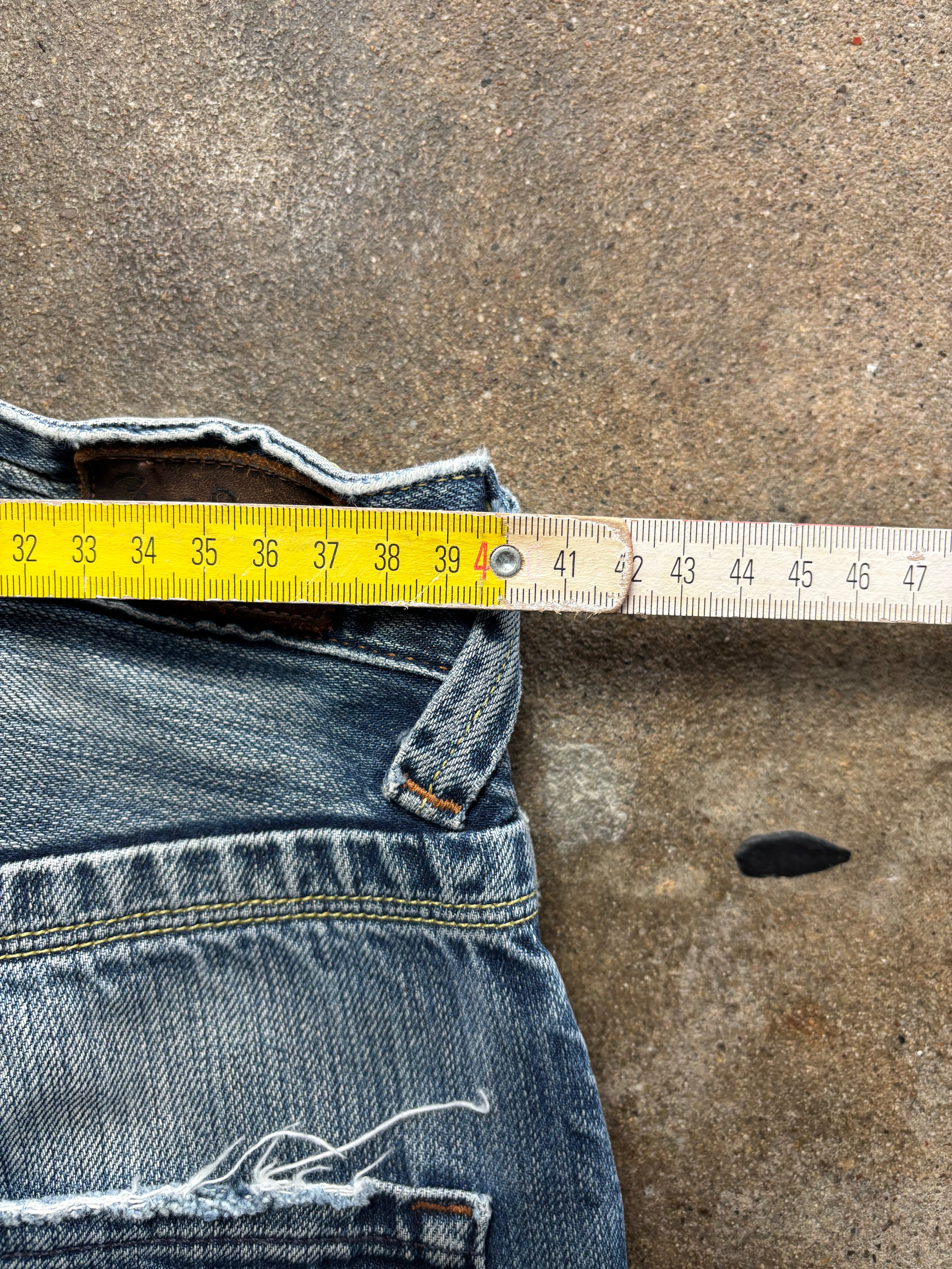 Vintage Distressed Pepe Jeans Back Pocket Stich W 30 L32