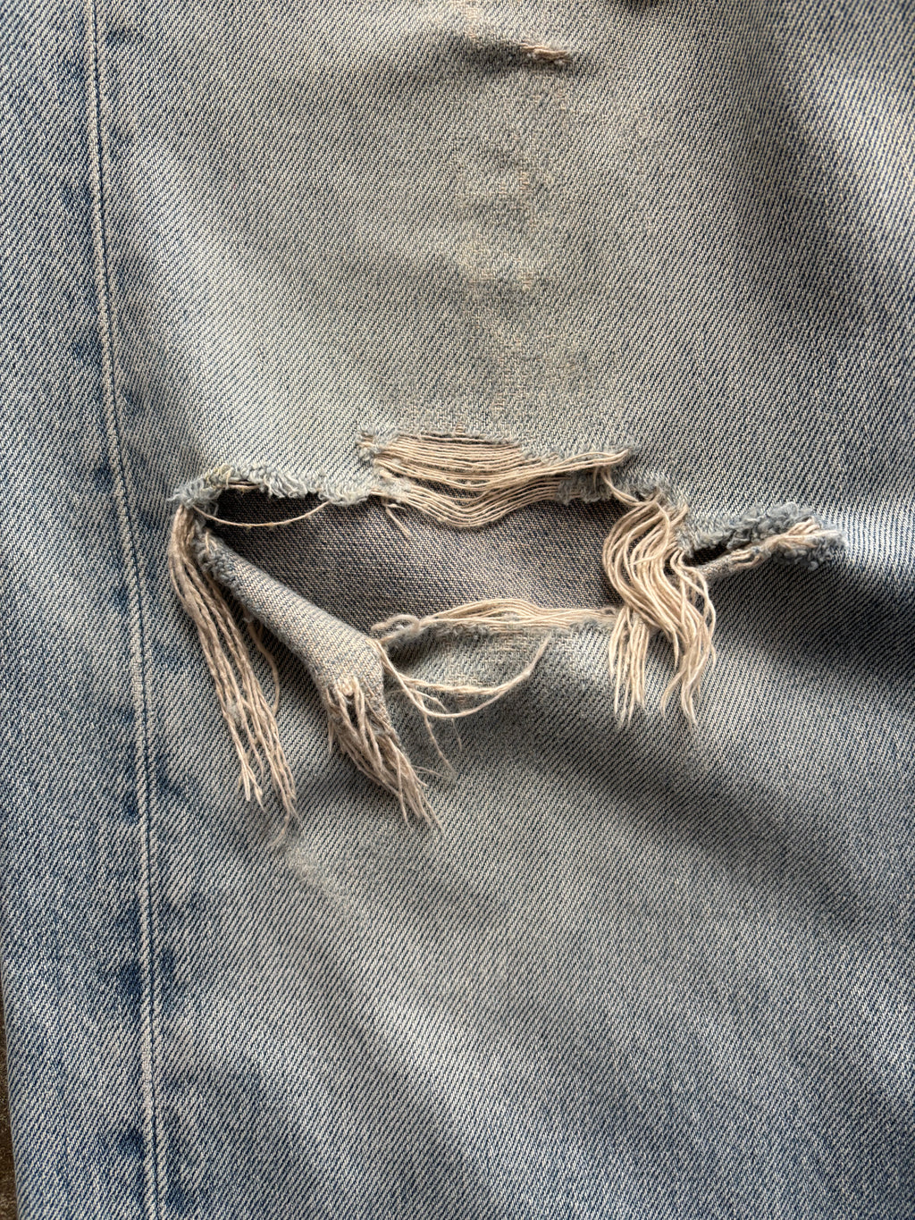 Vintage Distressed Levis 501 W 34 L 34