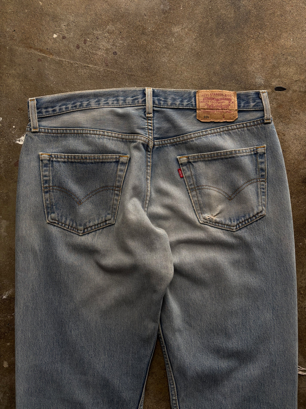 Vintage Distressed Levis 501 W 34 L 34