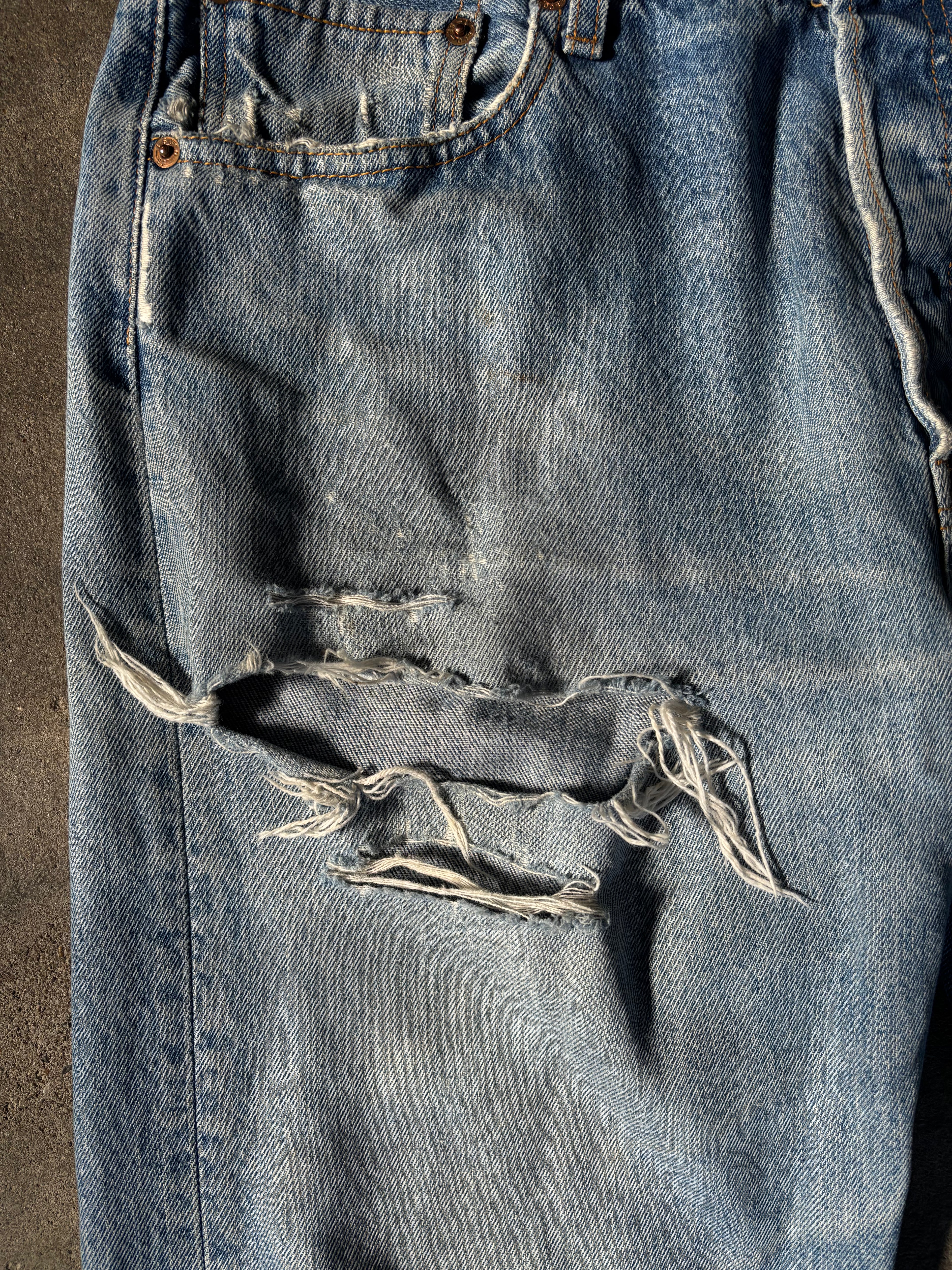 Vintage Distressed 501 W 34 L 34
