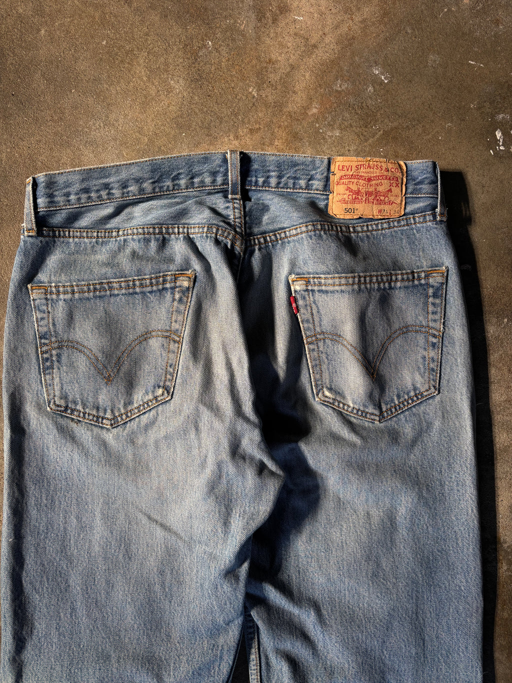 Vintage Distressed 501 W 34 L 34