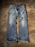 Vintage Distressed Levis 527 Bootcut W 36 L32